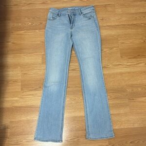 Old Navy Mid Rise Boot Cut Jeans Size 4
